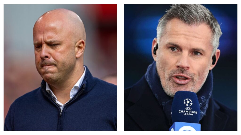 Arne Slot Jamie Carragher