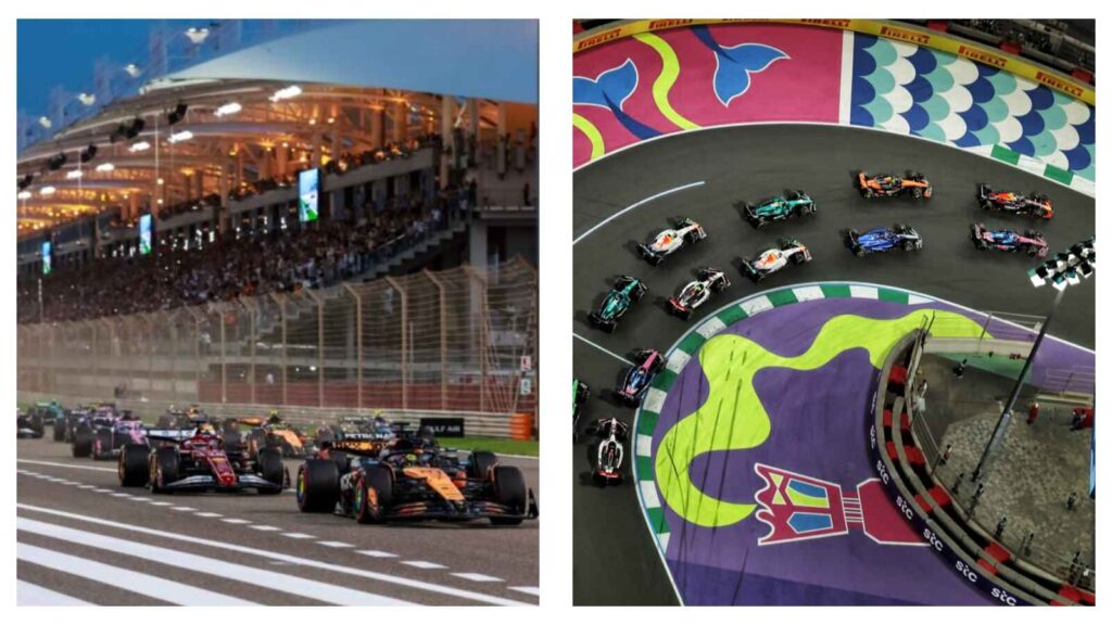 Bahrain and Saudi GPs