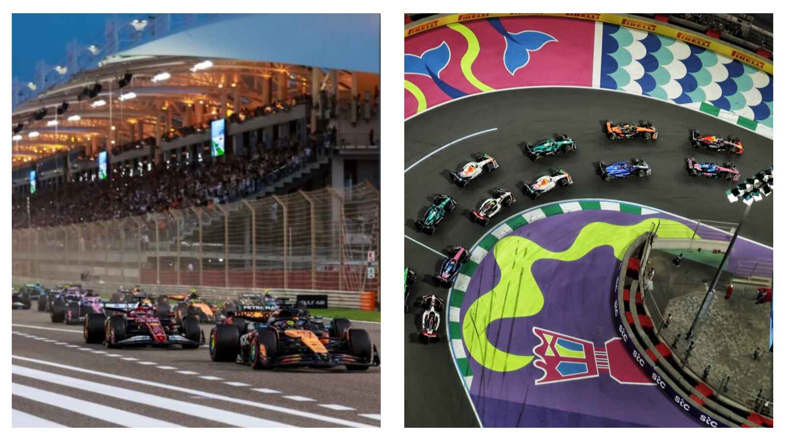 Bahrain and Saudi GPs