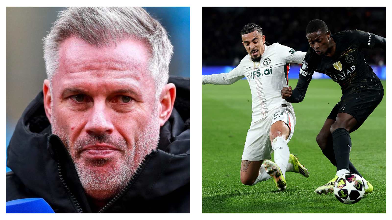 Jamie Carragher Chelsea vs PSG