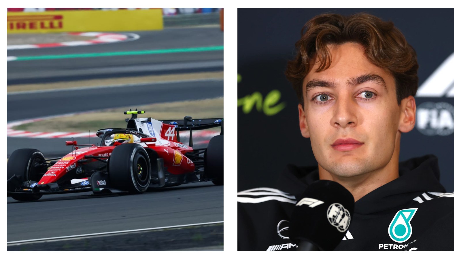 Ferrari George Russell