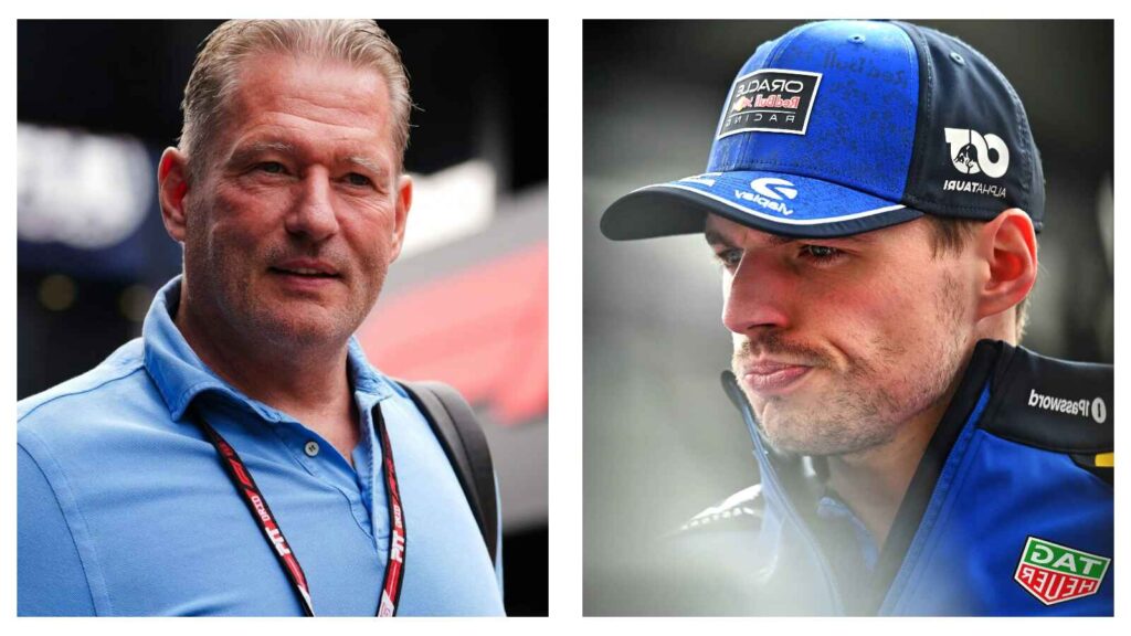 Jos and Max Verstappen