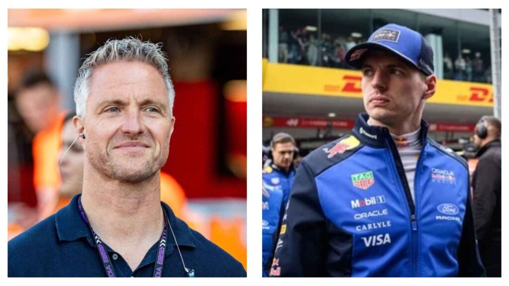 Ralf Schumacher and Max Verstappen