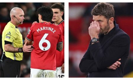 Lisandro Martinez and Michael Carrick