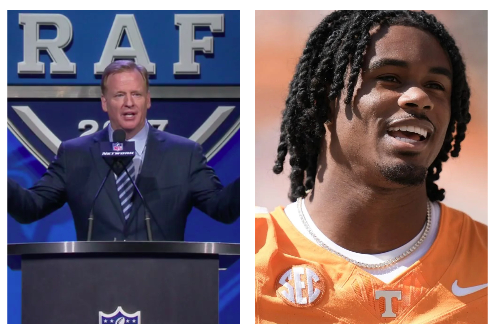 Roger Goodell Jermod McCoy