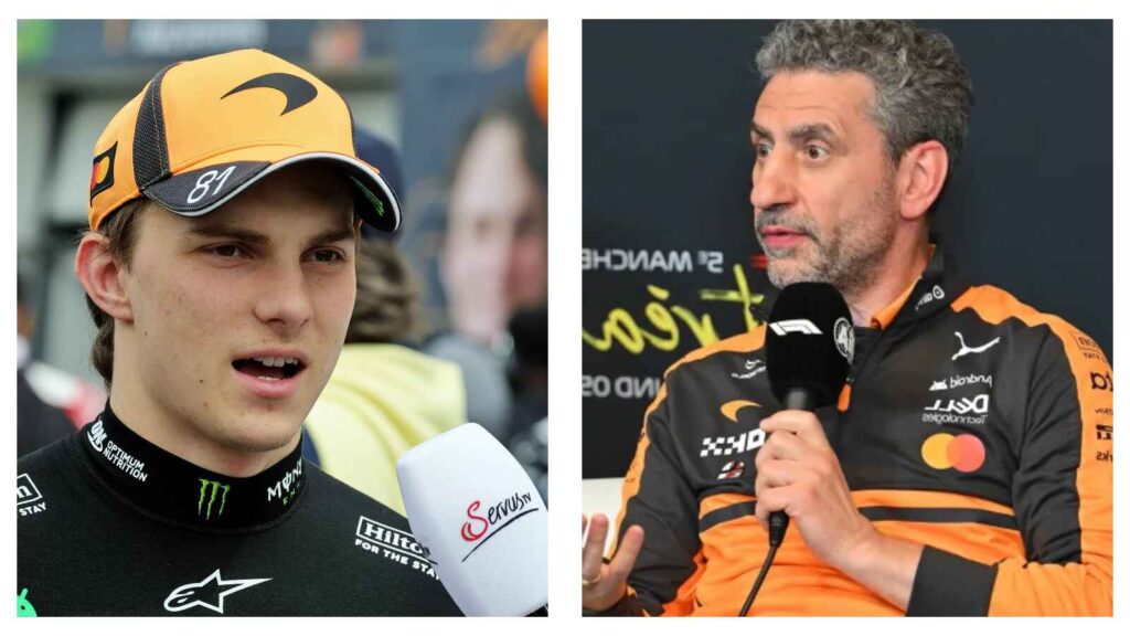Oscar Piastri and Andrea Stella Canada 2026
