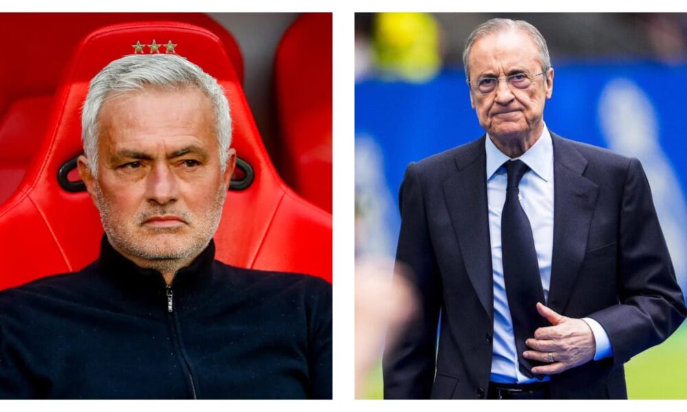 'Special One' Jose Mourinho & Real Madrid president Florentino Perez