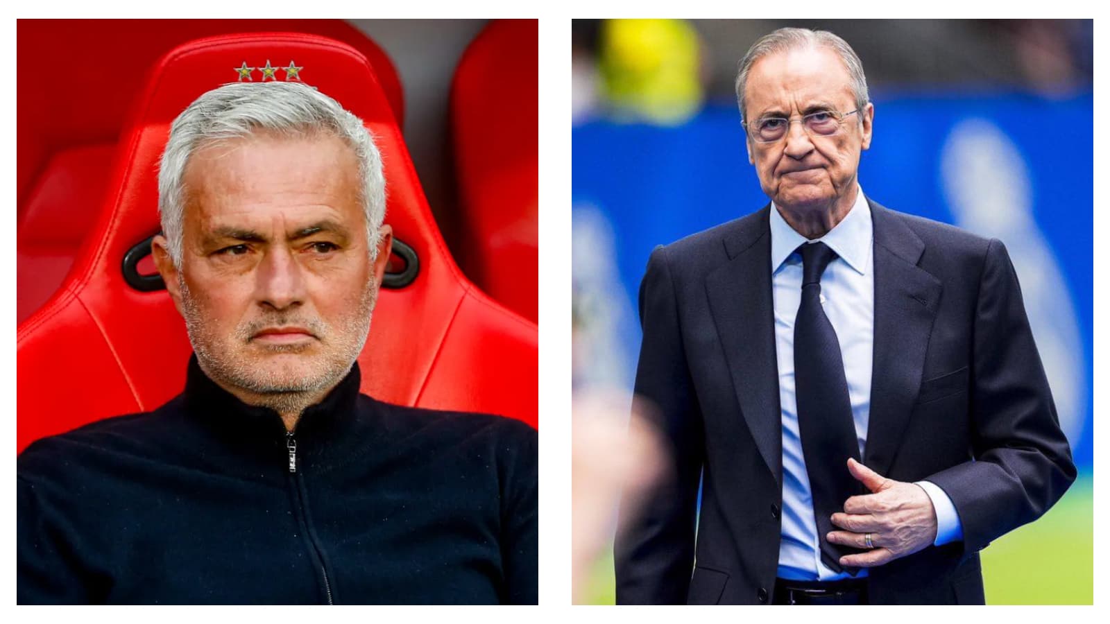 'Special One' Jose Mourinho & Real Madrid president Florentino Perez