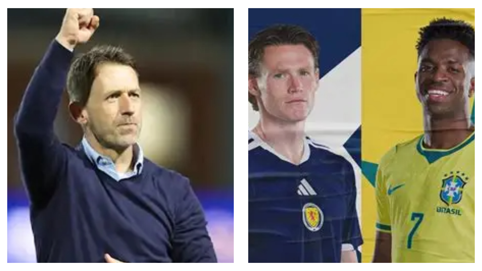 Neil McCann defends Scotland after loss to Brazil