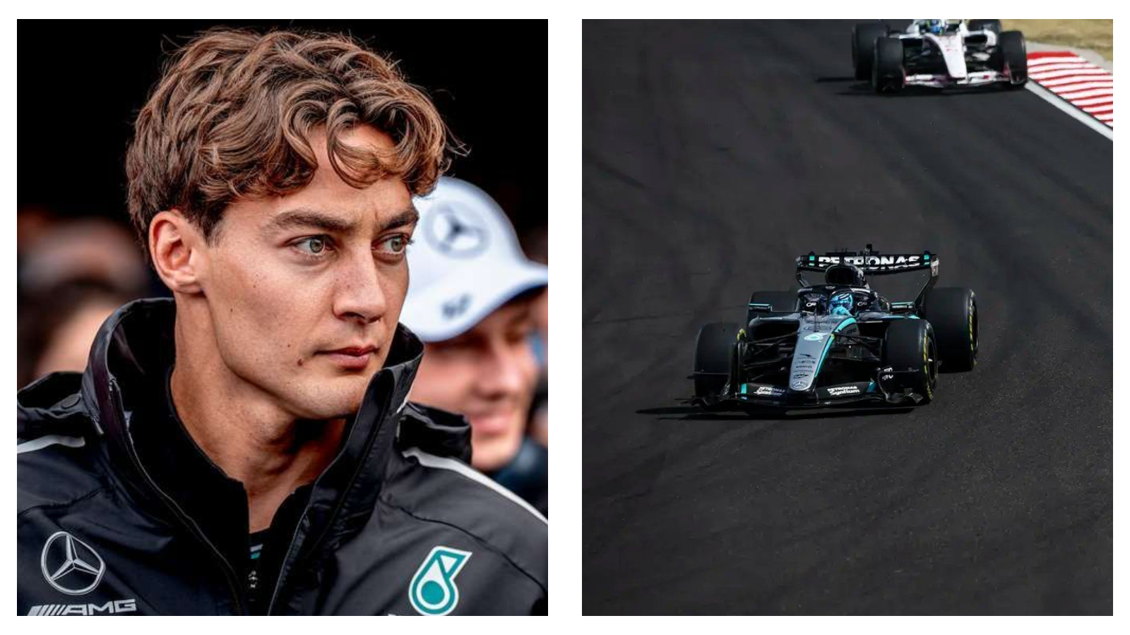 George Russell faces engine issues at Hungarian GP