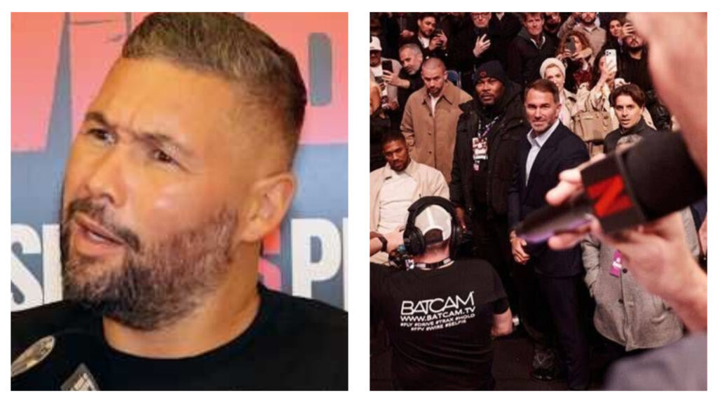 Tony Bellew discusses Anthony Joshua vs Tyson Fury