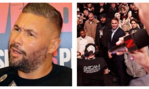 Tony Bellew discusses Anthony Joshua vs Tyson Fury