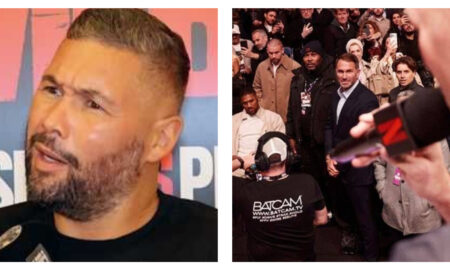 Tony Bellew discusses Anthony Joshua vs Tyson Fury