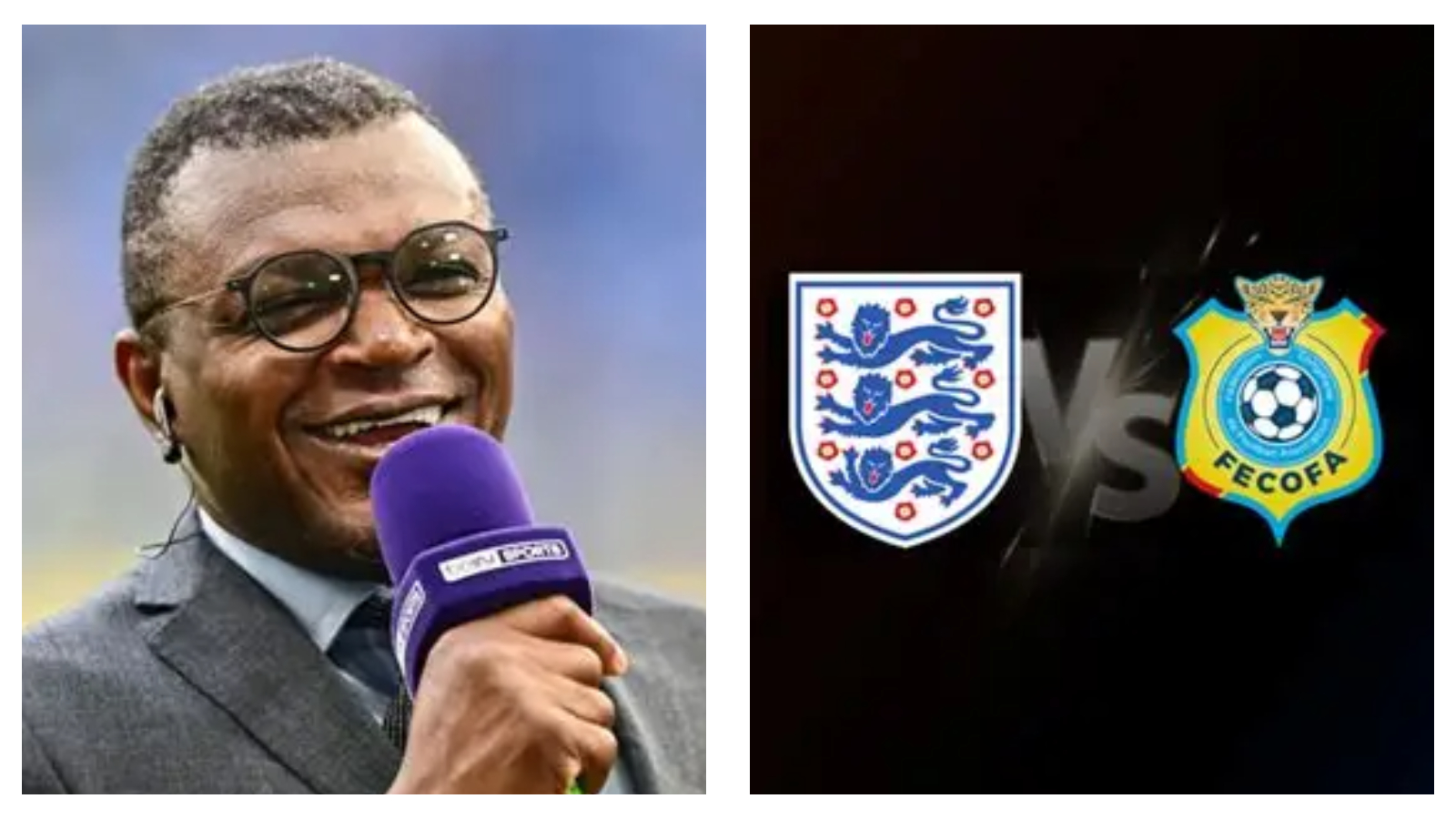 Marcel Desailly wants DR Congo to win against England