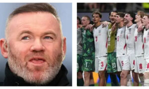 Wayne Rooney believes England's celebrations are 'a bit too soon'