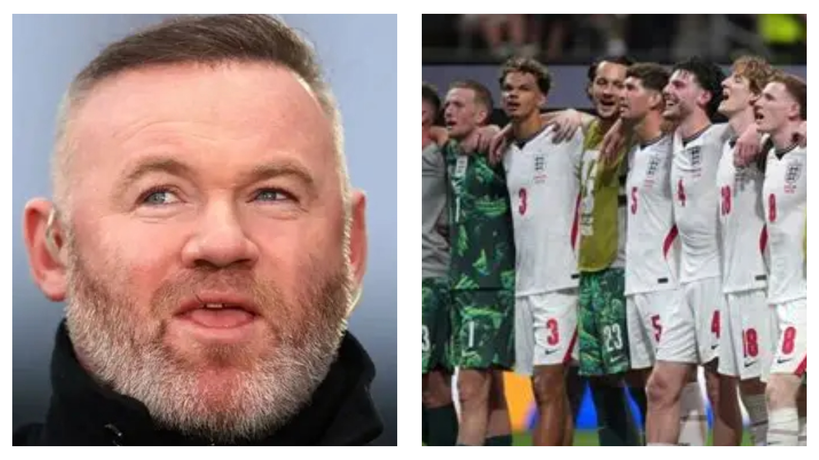 Wayne Rooney believes England's celebrations are 'a bit too soon'