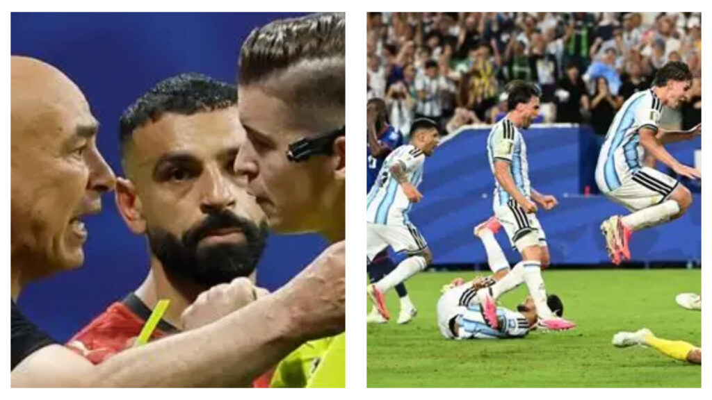 Egypt outrage at referees after defeat to Argentina