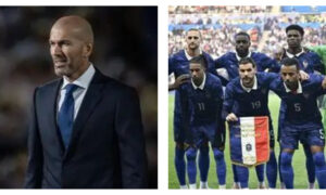 Zinedine Zidane as the new France manager