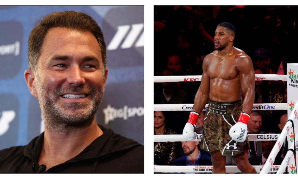 Eddie Hearn insists Tyson Fury vs Anthony Joshua is happening