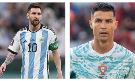Lionel Messi and Cristiano Ronaldo