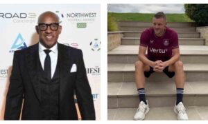 Dion Dublin and Jamie Vardy