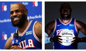 LeBron James Sixers media day