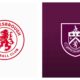 Middlesbrough and Burnley logos