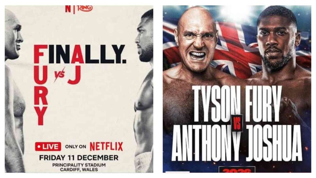 Tyson Fury vs Anthony Joshua