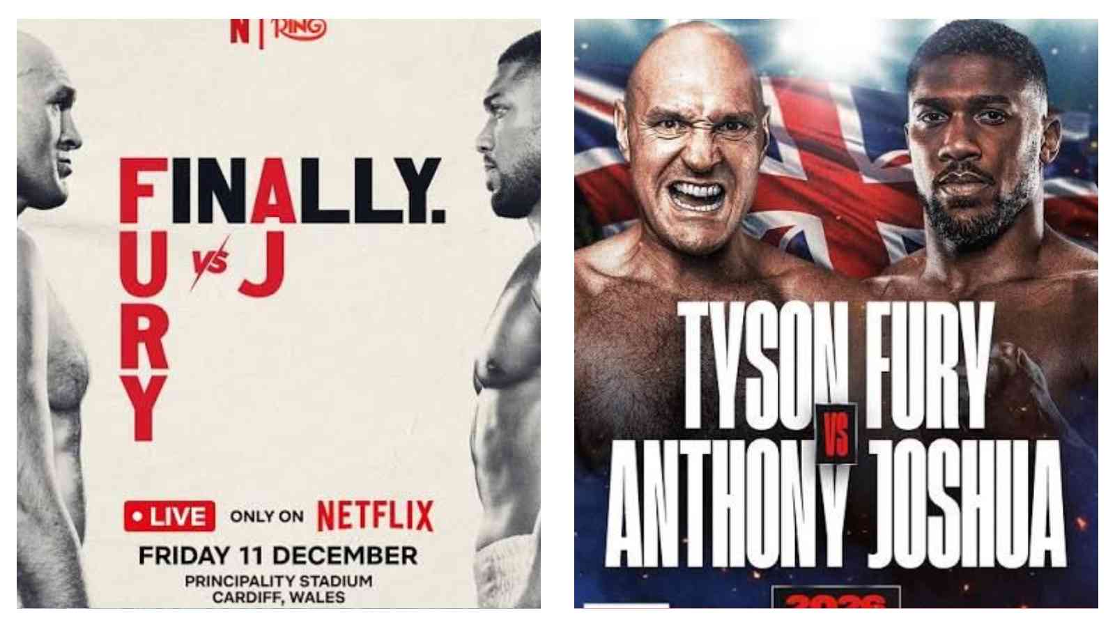 Tyson Fury vs Anthony Joshua