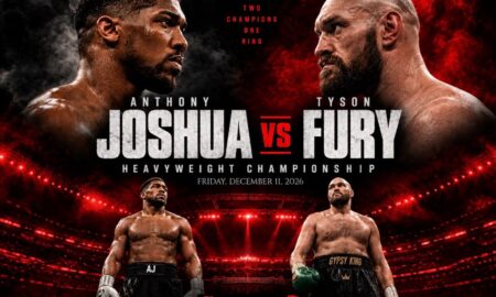 Anthony Joshua v Tyson Fury RS landscape