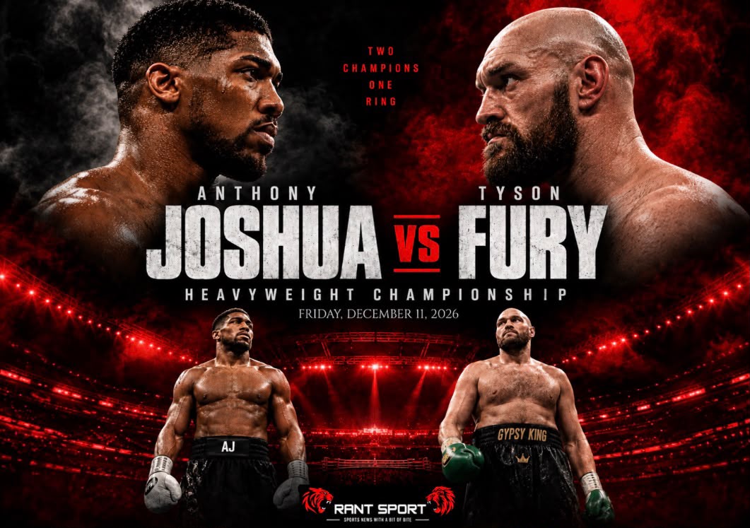Anthony Joshua v Tyson Fury RS landscape
