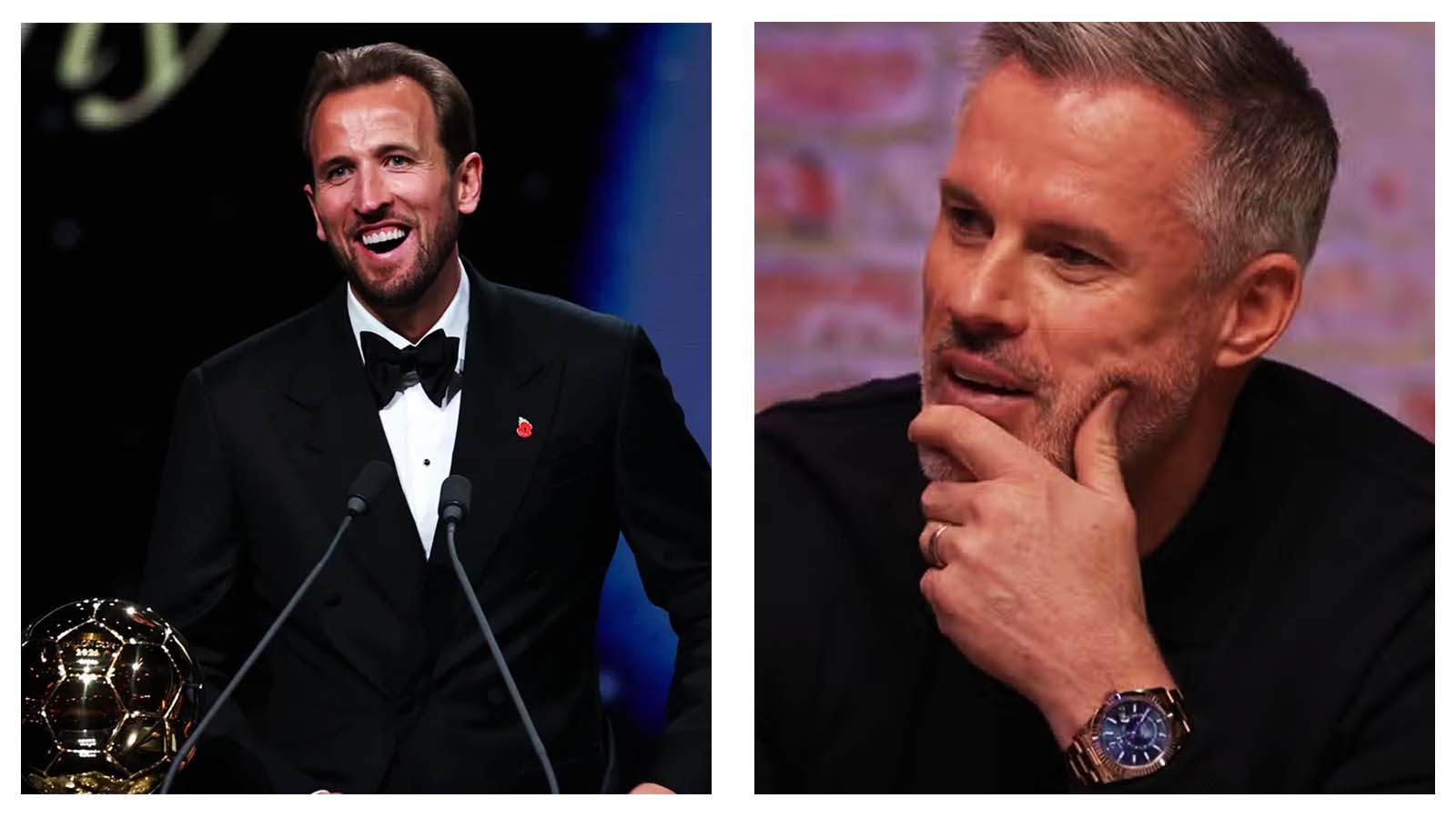 Harry Kane and Jamie Carragher