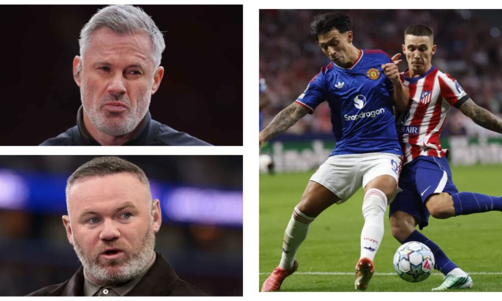 Jamie Carragher and Wayne Rooney criticise Lisandro Martínez after Man Utd outburst